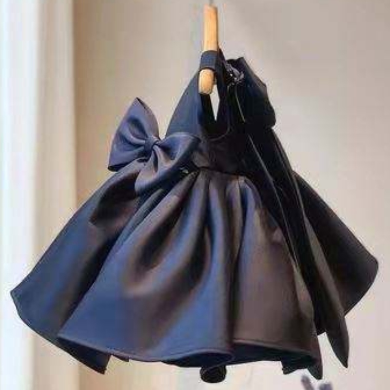 Baige New Design Girls Sukienki Summer Mała dziewczynka Princess Party Bow Kids Formal Dress Dzieci