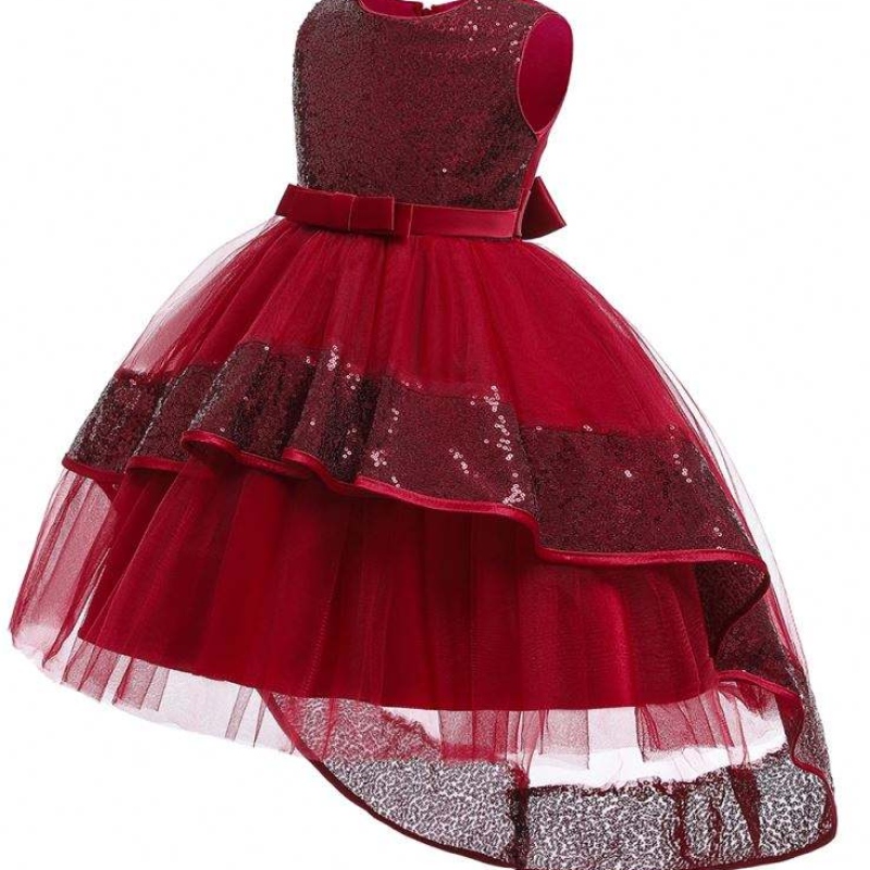 Baige Kids Sukienka księżniczka Dziewczyna Wedding Flower Girls Sukienki Party 3-10 Year Baby
