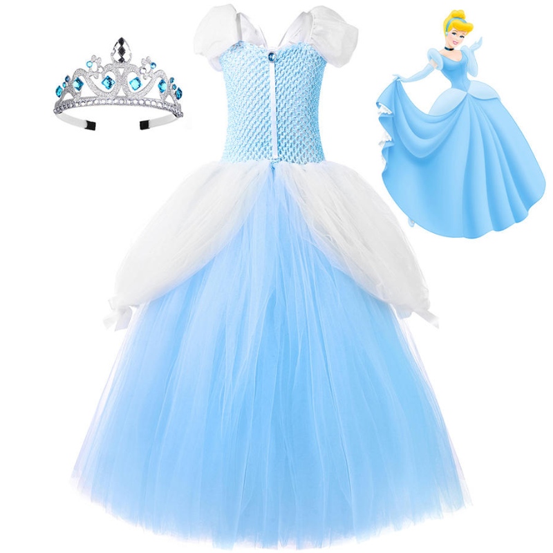 Dziewczyny Księżniczka Uznaj się Fancy Costume Rola Graj suknię balowąna Halloween imprezę Dress Up