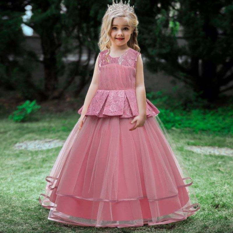 BAIGE Fancy Dziewczyny Party Sukienki Wiosna i Lato Odzież Dziecięca Baby Girls Party Sukienki