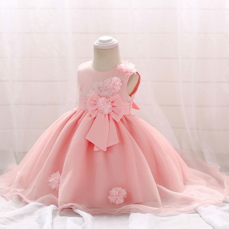 Dziewczyny kwiat dziewczyny sukienki dla dzieci sukienki ślubne impreza pierwsza komunion Urodziny Flower Party Fashion Dress