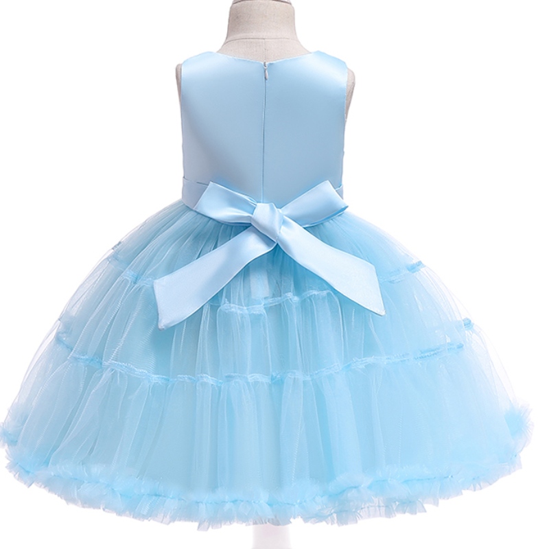 Asoo Unicorn Rainbow Baby Girl Sukienki urodzinowe Bawełna dziewczyna Party Purple Suknie ślubne dla 1-6 lat dziewczyny tutu