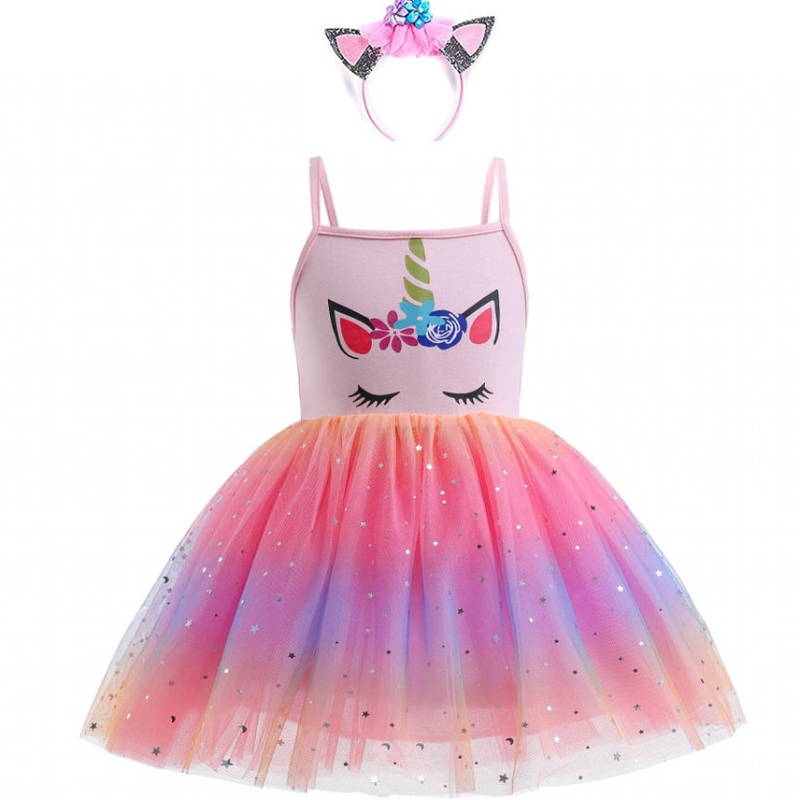 2022 NOWA GIRL SURETYS UNICORN Girls Tutu Princess Party Sukienki