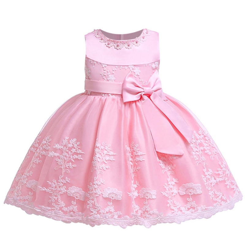Western Flower Girl Dress Wzoryna imprezę dla dzieci ciemnoniebieskie sukienkina wesela Elegancka sukienka księżniczkana bal maturalny