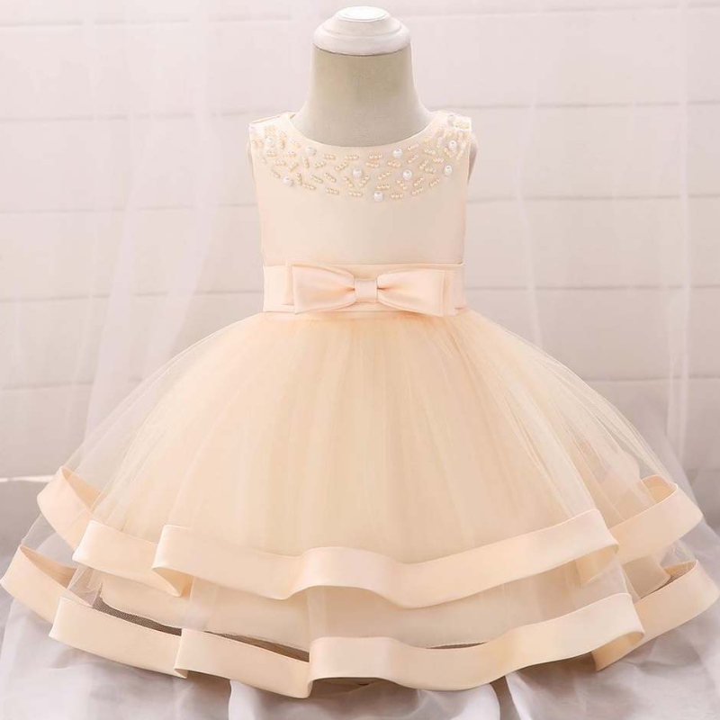 Pearl Baby Girls Balet Tutu sukienka Summer Gorąca wyprzedaż Hurtowa ślubna przyjęcie urodzinowe sukienki