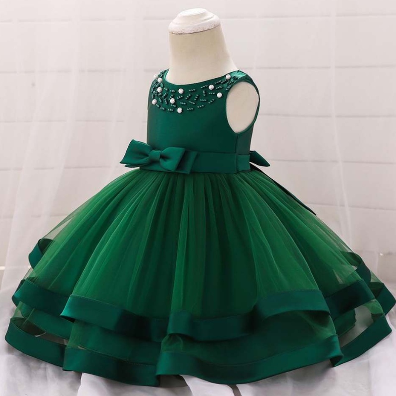 Pearl Baby Girls Balet Tutu sukienka Summer Gorąca wyprzedaż Hurtowa ślubna przyjęcie urodzinowe sukienki