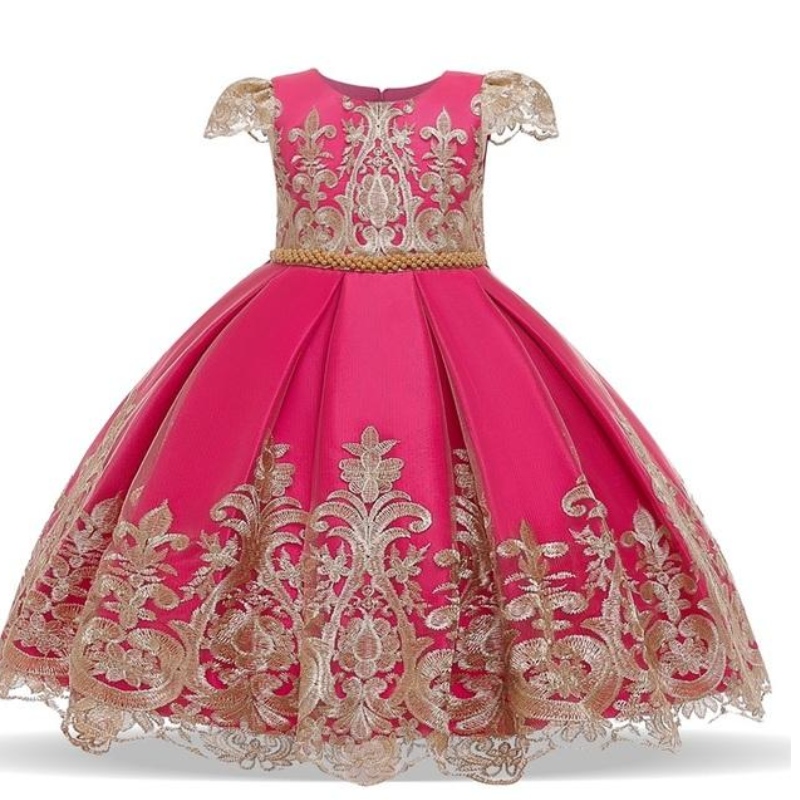 Pageant Communion UBieraj się małe dziewczynki Urodziny Elegancka sukien