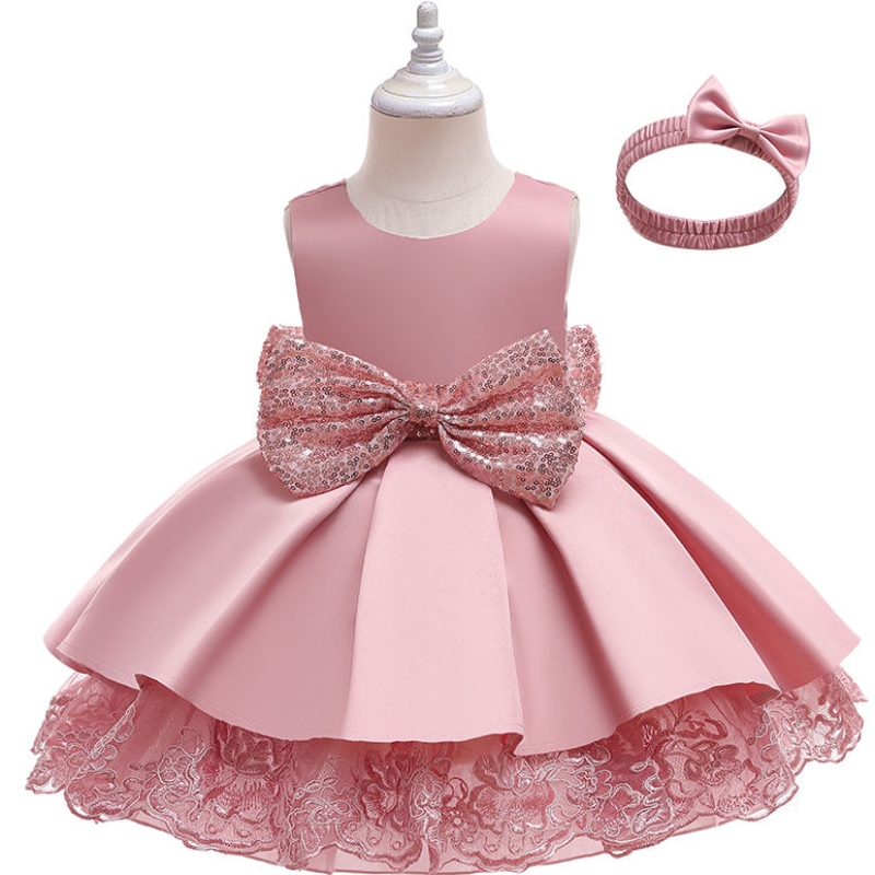 Sukienka dlaniemowląt 24 miesiące urodziny Vestidosde Noiva Princess Robe Princesses Flower Girl Suknie ślubne 2-12 dla dzieci