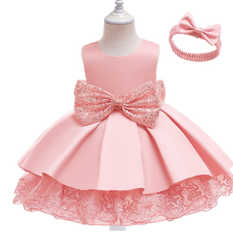 Sukienka dlaniemowląt 24 miesiące urodziny Vestidosde Noiva Princess Robe Princesses Flower Girl Suknie ślubne 2-12 dla dzieci