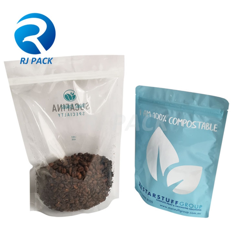 Przesyłka kontenerowa RJ - plastikowe kompostowalne woreczki opakowaniowe