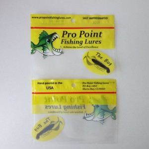 Przezroczysta torba opakowań z kreskówek