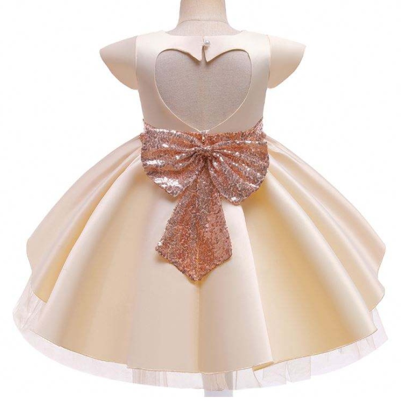 Baigenowe małe sukienki ślubne Dzieci Księżniczka sukienka z dzieckiem dziecięcym sukienką urodzinową 3-10 lat