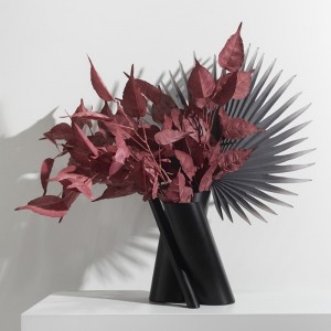 Czarny wazonnachylony