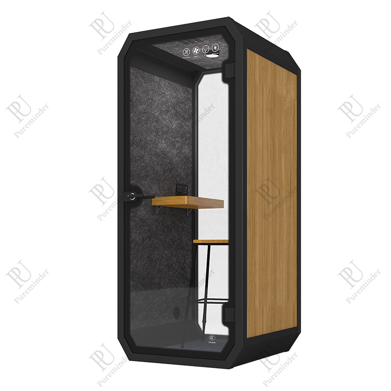 PureMinder S Soundproof Booth Prywatna przenośna cisza prywatności do aplikacjina świeżym powietrzu
