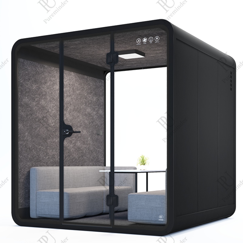PureMinder XL Rozmiar Soundproof Booth Prywatna przenośna ciszana spotkanie domowe i biurowe