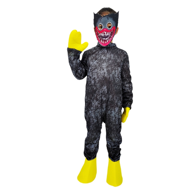 Poppy Playtime Cosplay Ubrania chłopców dziewczyny gra horror peluche ubraniana Halloween dla dzieci