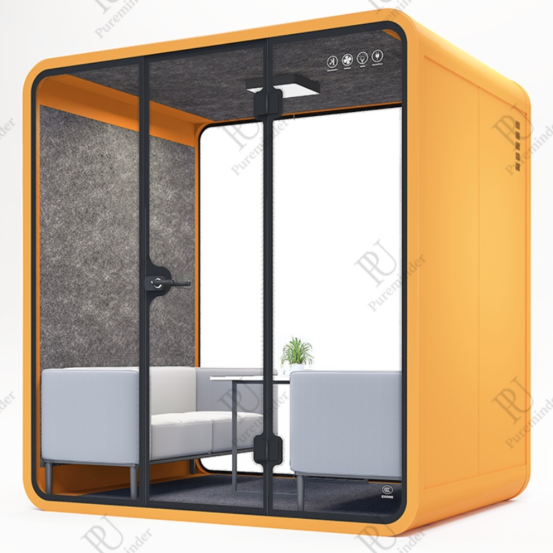 PureMinder L Rozmiar Soundproof Booth Prywatna przenośna ciszana spotkanie, biuro ina zewnątrz