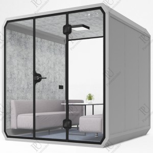 PureMinder XL Rozmiar Soundproof Booth Prywatna przenośna ciszana meble domowe Garaż Telefon i roboczy