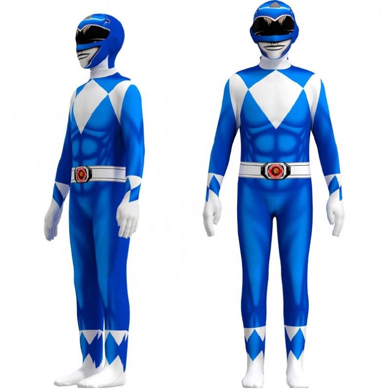 Wiele kolorowych telewizji&Movie Superhero Sets Halloween Party Props Performance Wear Ranger Costume