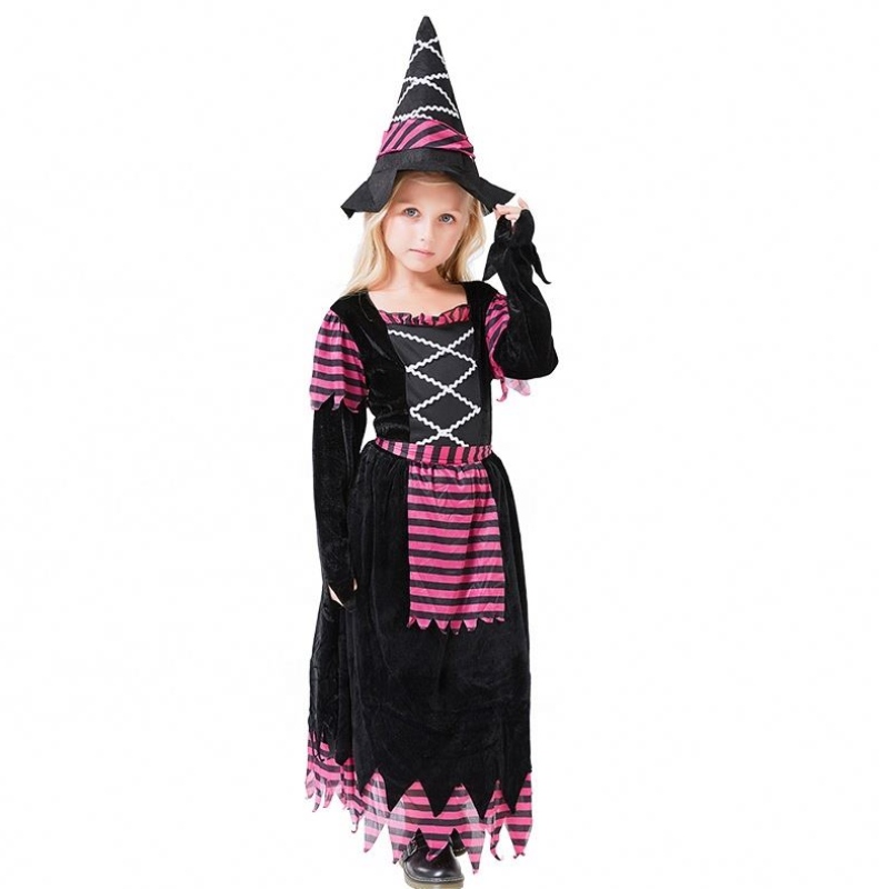 Gorącenowe fabryka Direct Kids Halloween Cosplay Cosplay Cosplay Children's Cosplay Little Witch Costume