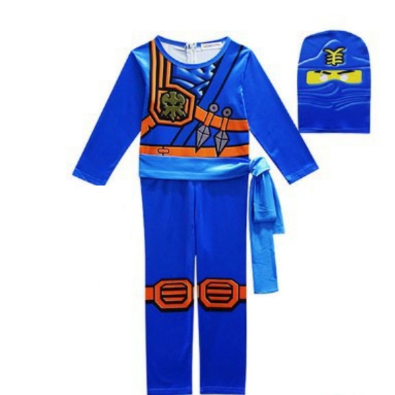 Gorąca sprzedaż Halloween dla dzieci fantazyjna impreza ubieranie sięninja idź kostium dla dziecininja cosplay Jumpsuits maska ​​maska
