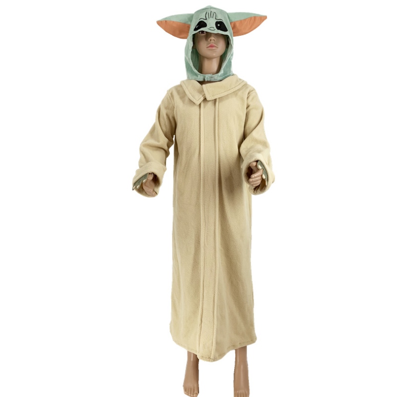 Yoda Master Cosplay Anime Odzież Yoda Baby Stage Performance Costume 2022