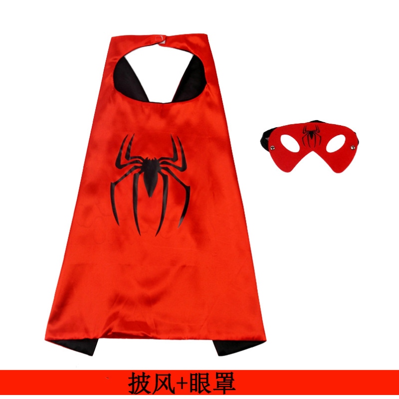 Hurtownia Halloween Party Superhero Capes Costume Zestaw Cosplay Kids Adult Hero Cape