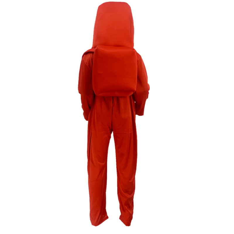 Kostium Astronauty dla dzieci Kostium kosmiczna czerwonaniebieska kombinezon Halloween plecak cosplay kostium dla chłopców dzieci
