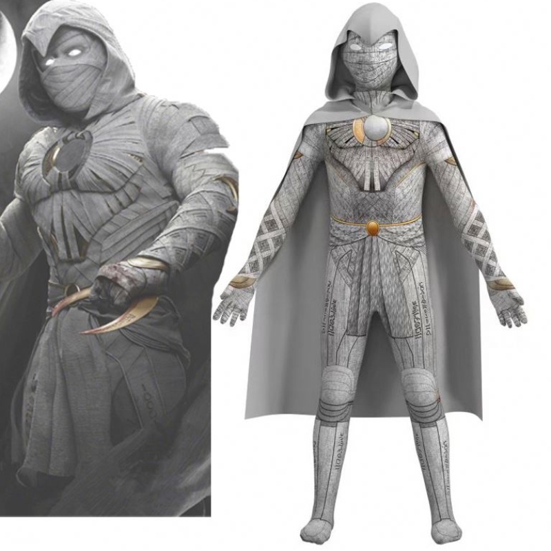 Nowy design telewizja&movie Costumes Halloween Ubrania Kids Superhero Costumes Moon Knight Cosplay Costume