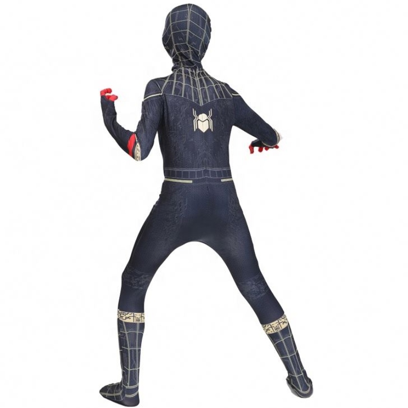 Fancy kombinezon dla dorosłych i dzieci Halloween Cosplay Bodysuit Red Black Spandex 3D Printed Odzież Spider Man Spiderman Costume