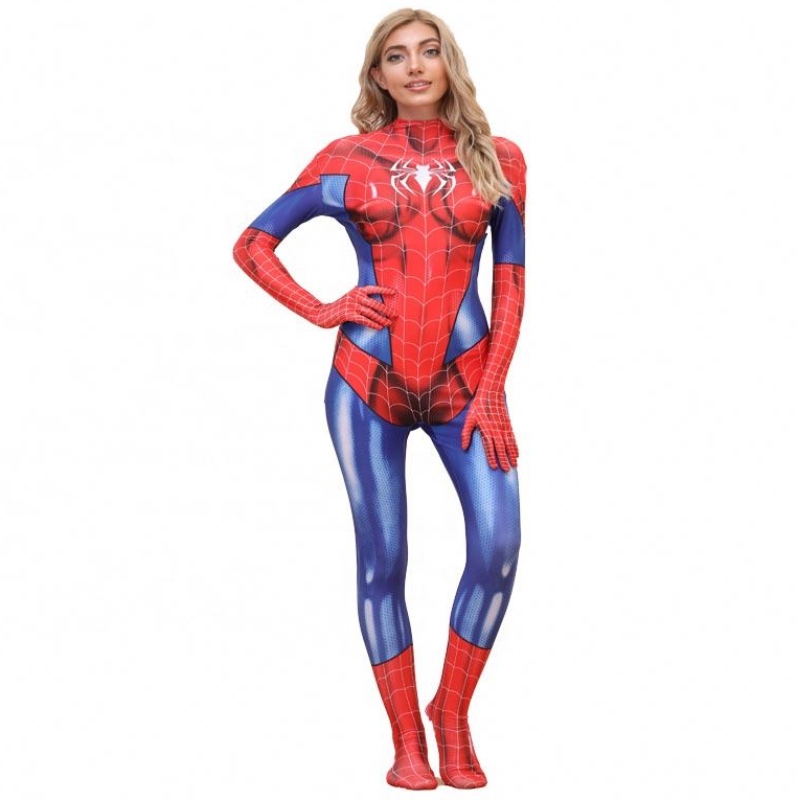 Hurtownia halloween halloween film znoszeniem dla kobiety Spiderman Spiderwoman Costumes