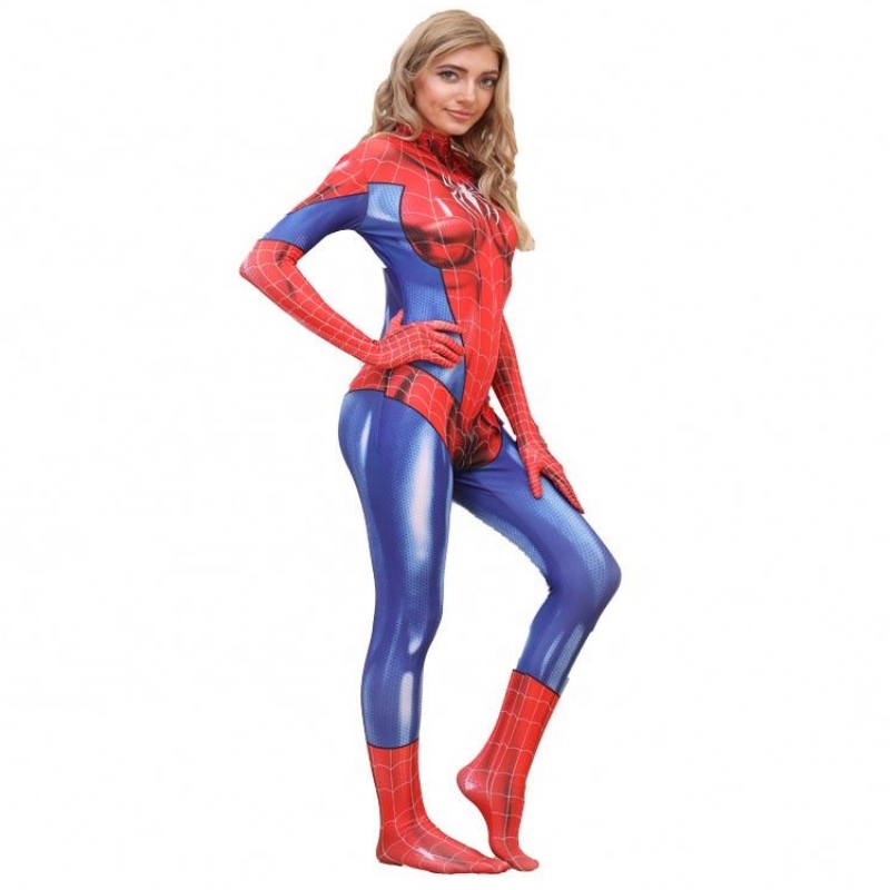 Hurtownia halloween halloween film znoszeniem dla kobiety Spiderman Spiderwoman Costumes
