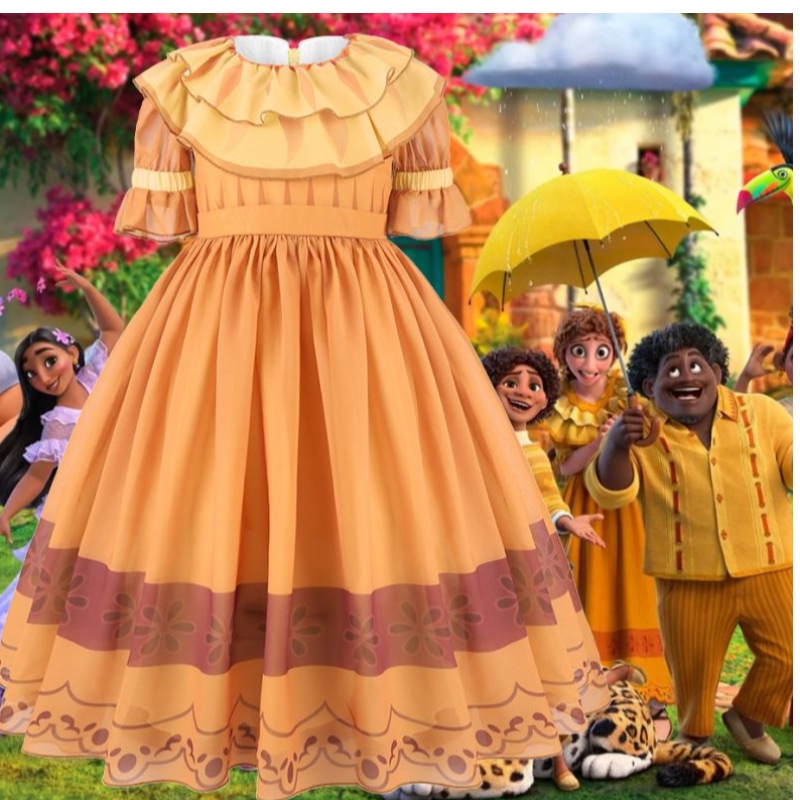 Baige Kids Cosplay encanto pepa film kostiumów dzieci fantazyjna dziewczyna księżniczka