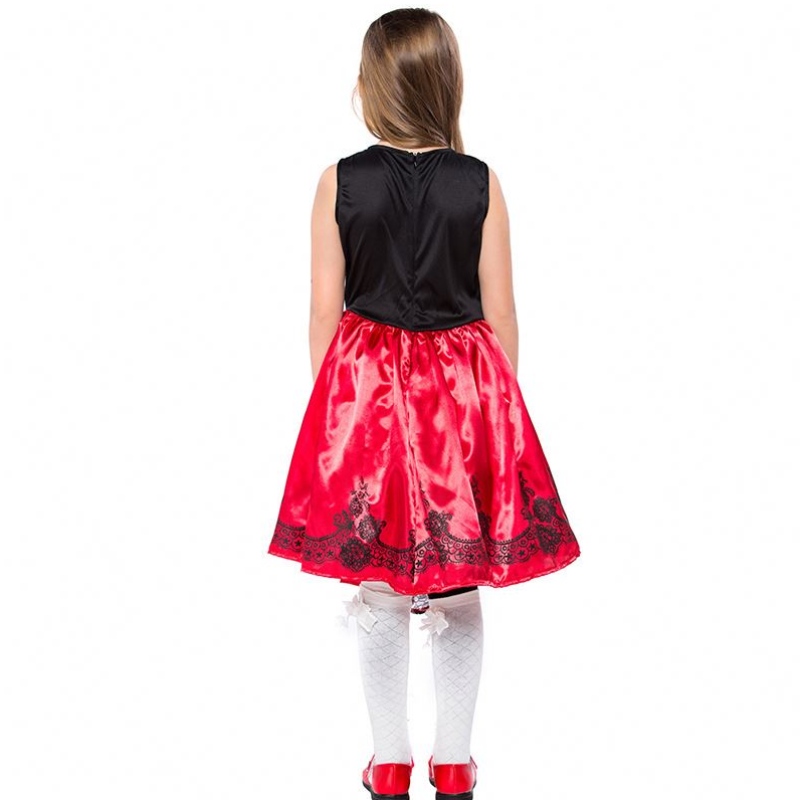 Dziewczyny Kids Halloween Costume Little Red Riding Hood for Girls DGHC-087