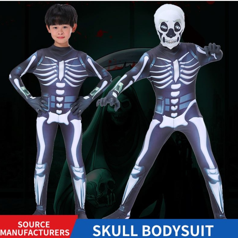 Producenci Hurtowe dziecina Halloween kostium szkieletowy Cosplay Cosplay Cosplay Party Cosplay