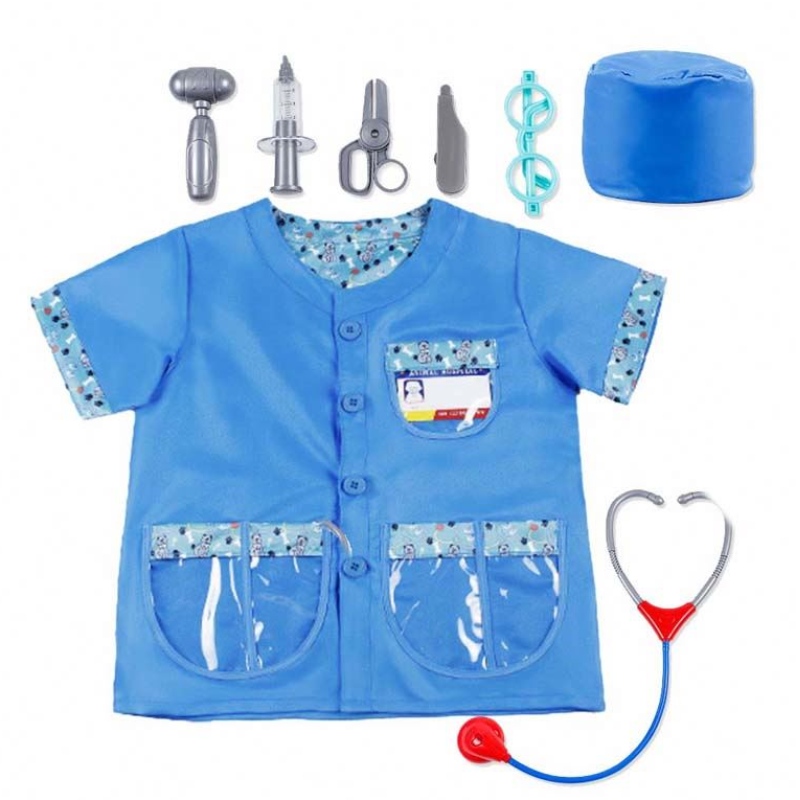 Dzieciowy zawód Cosplay Multi Pielęgniarka weterynarzowa Kids Doktor Costume HCBC-003