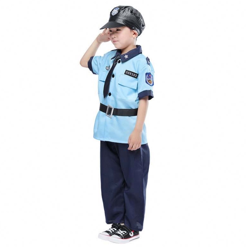 Halloween Dress Up policjant Udawaj Zagraj zestaw dla dzieci kostium policyjny dla chłopców HCBC-005