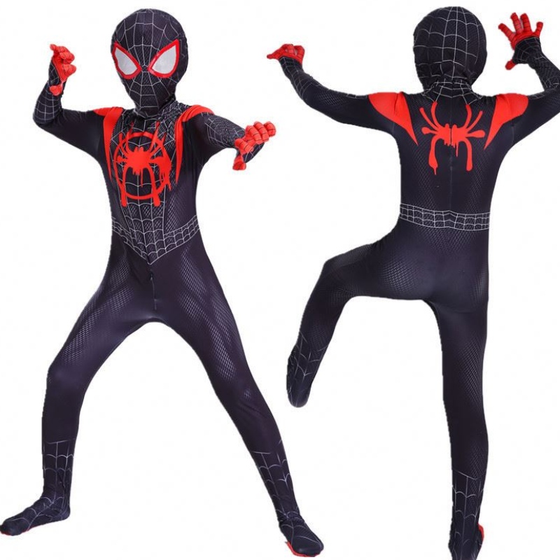 Kostium do gry filmowej Childrenowie równoległe wszechświat czarny pająk kombinezonu dla dorosłych anime cosplay Spiderman Halloween Costume