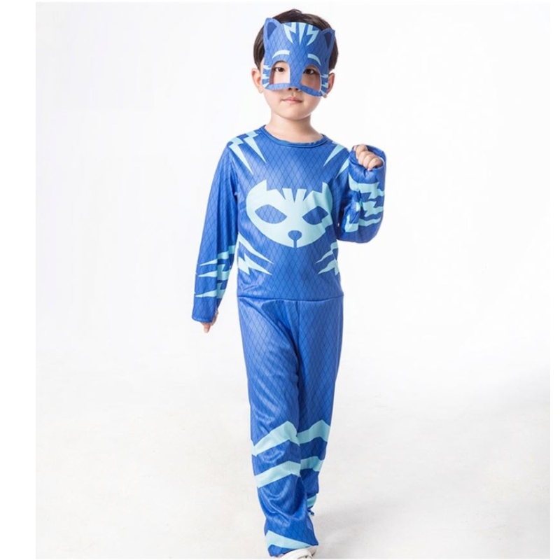 2021 Kostium Halloween Cosplay Nowy przebranie z długim rękawem Cape Superhero Cosplay Halloween Custom Costium dla dzieci