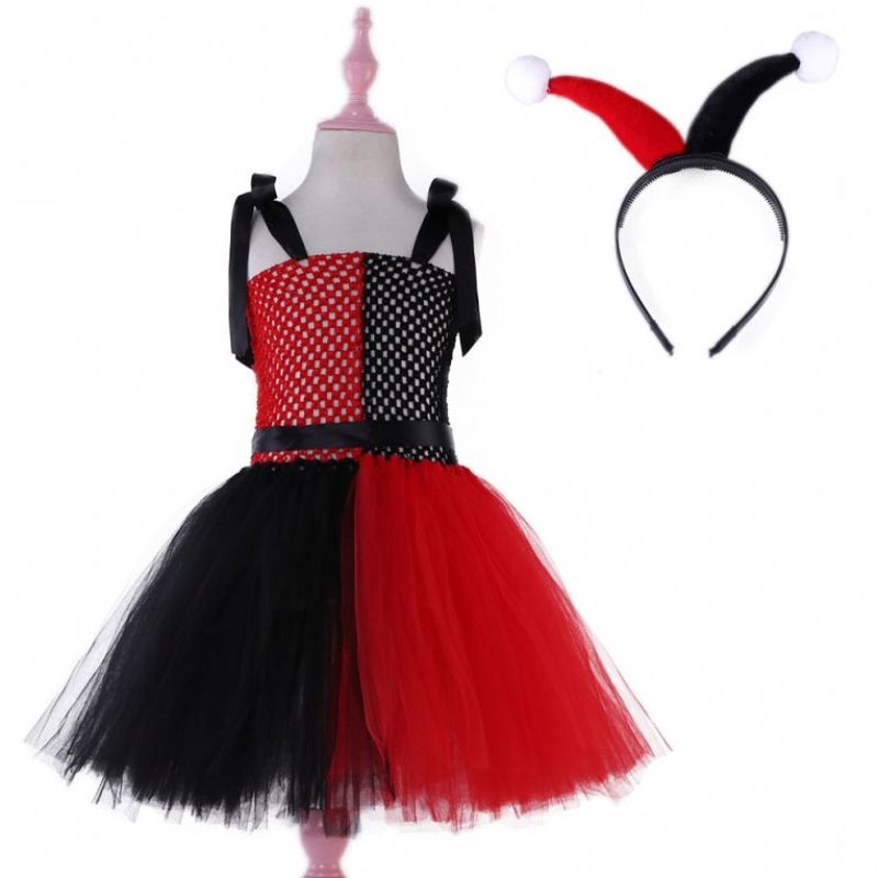 Samobójstwo Harley Squad Quinn Anime Kostiumy Purim Boże Narodzenie Halloween Party Cosplay Ubranie Sukienka dla dzieci