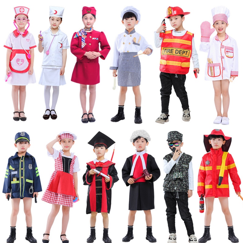 Halloween Dzieci Doktor Cosplay Kostum