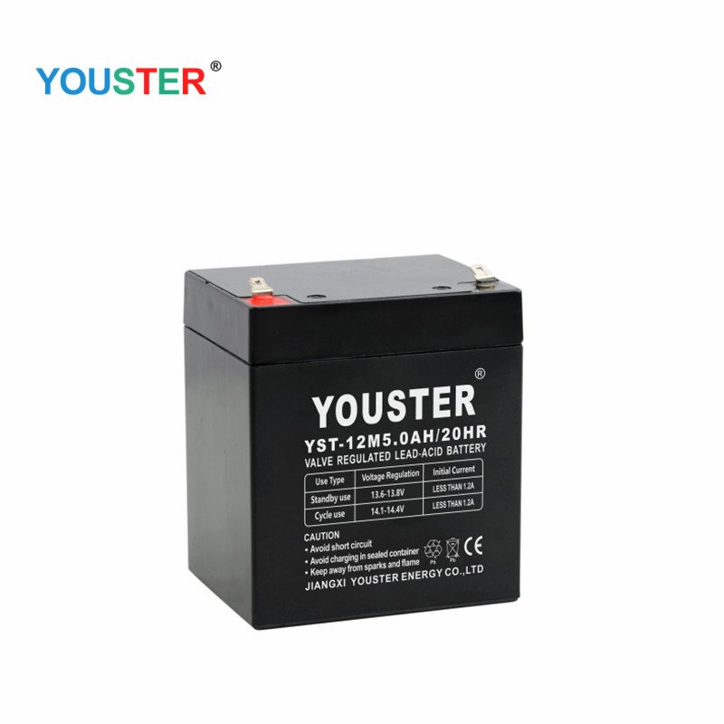 Youster tania cena najlepszej jakości bateria vrla agm 12v5.0ah Akumulator zastępczy kwasu ołowiowego