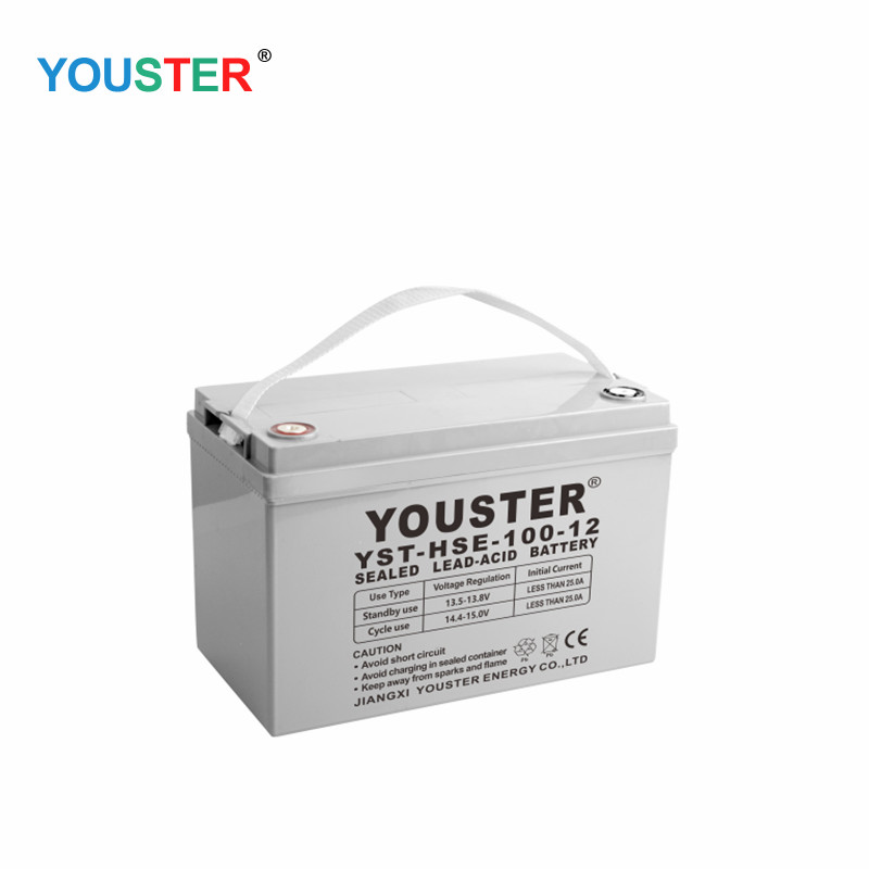 Żel żelowy ołowiowy cykl Youster AGM Kwas falownika 12V200AH Gel Solar Akutmena do użytku domowego