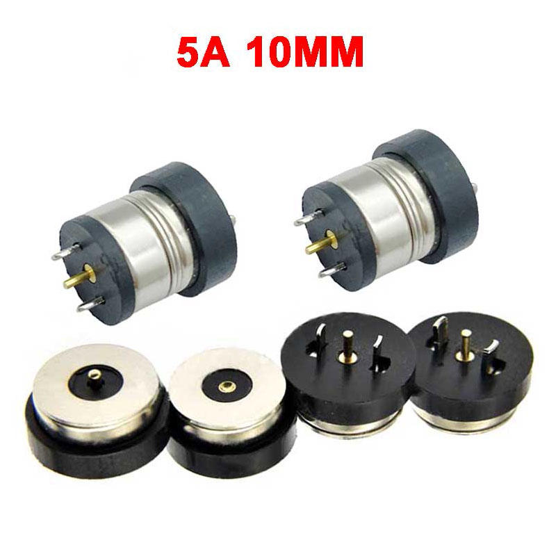 2pin/3pin/4pin/5pin/6pin Magnetyczne złącze męskie i żeńskie pogo do LED