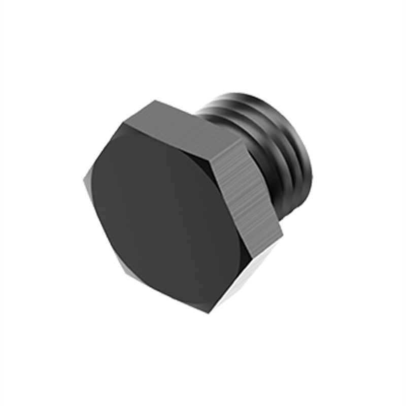 Block Off Cap Męska wtyczka do montażu adaptera ze stopu aluminium