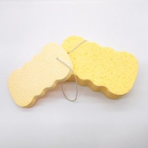 Kąpiel nawilżający kolor pulpy drewnianej bawełna Silna gąbka do kąpieli do kąpieli Celulozy drewnianej Gąbka do celulozy