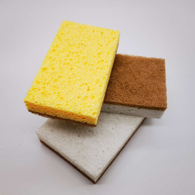 Gąbka mikrofibrowa do czyszczenia kuchennego naturalnego czyszczenia sizalowego lufah kuchennego peelingu celulozowego