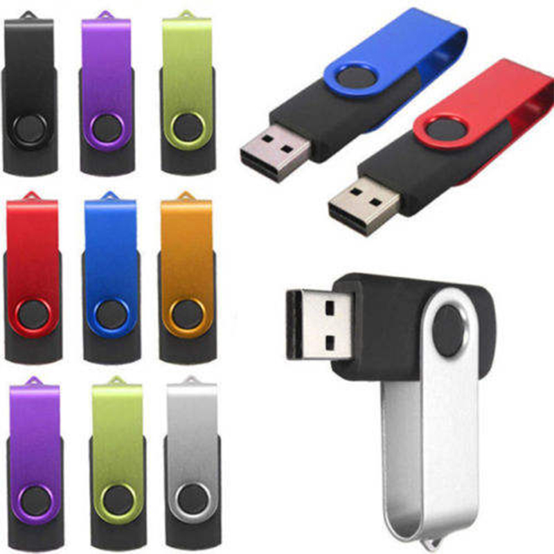 Nowy przyjazd USB Pen Drive 4GB 8 Gb 16 Gb 32 Gb Kolorowy obrotowy dysk U Mały dysk USB Flash