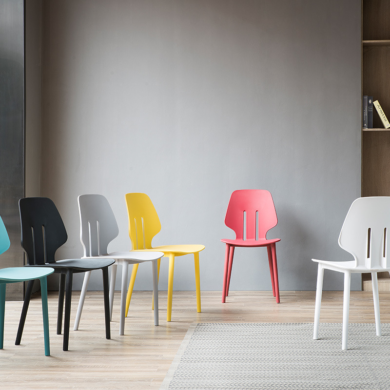 2022 Gorąca sprzedaż mebli domowych Włoski nowoczesny design krzesło jadalne wysokiej jakości krzesło z pełnego tworzywa sztucznego