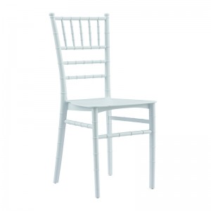 Tiffany Style Party plastikowy ślub Układany wynajem Banket Party PP Krzesło Meble Event Krzesło